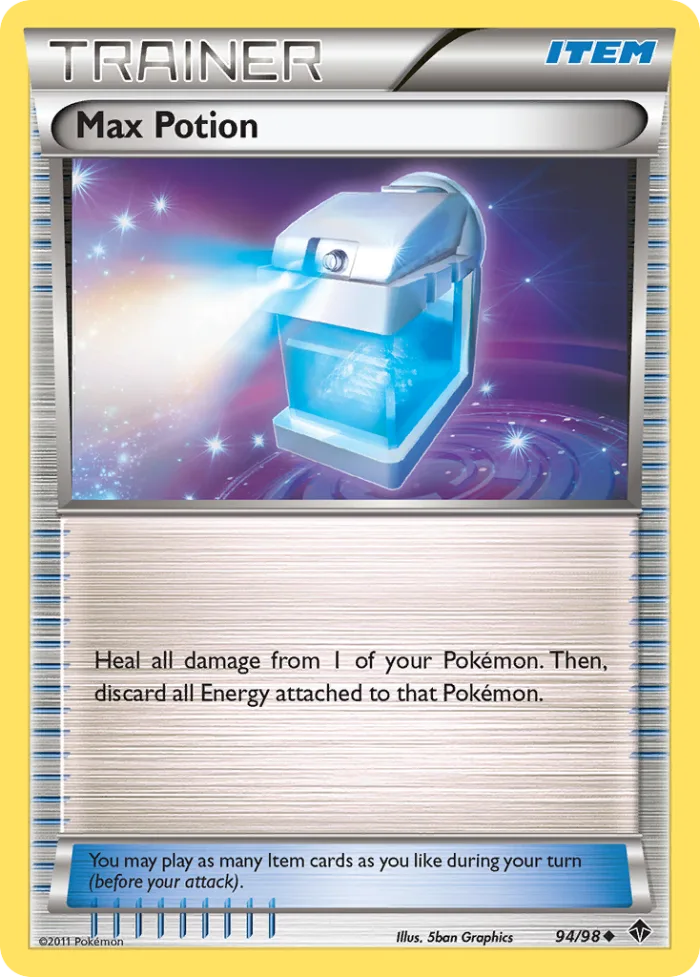 Max Potion #94 Emerging Powers Pokemon card