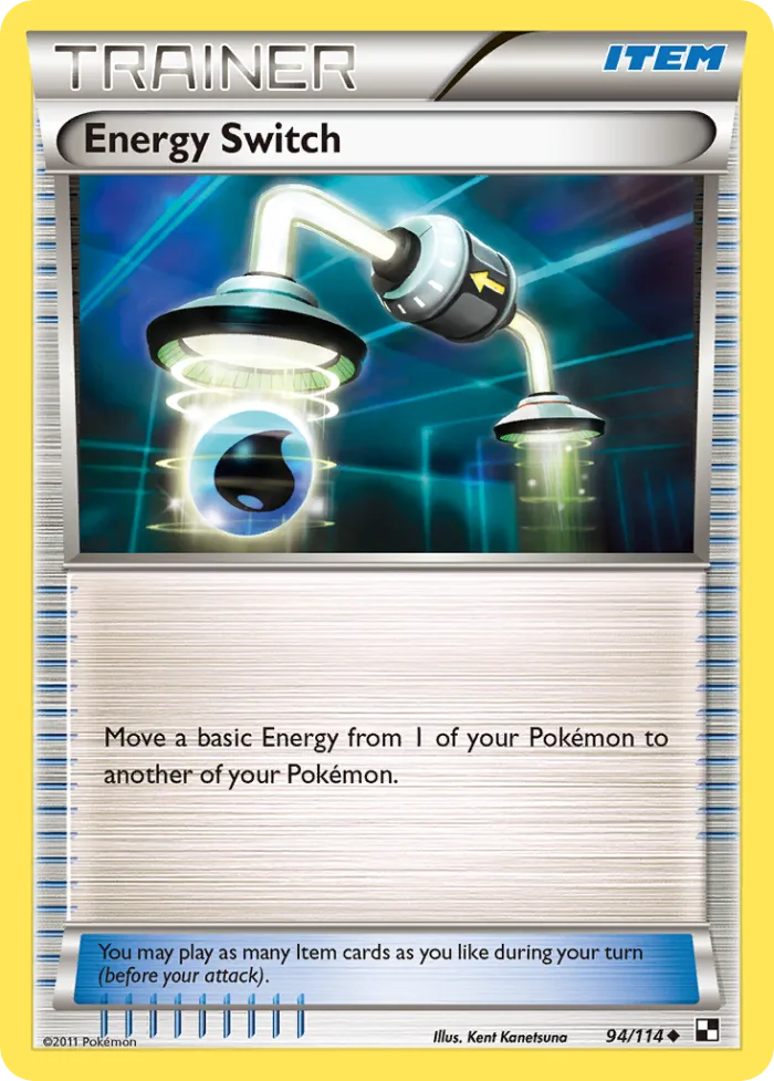 Energy Switch #94 Black & White Pokemon card