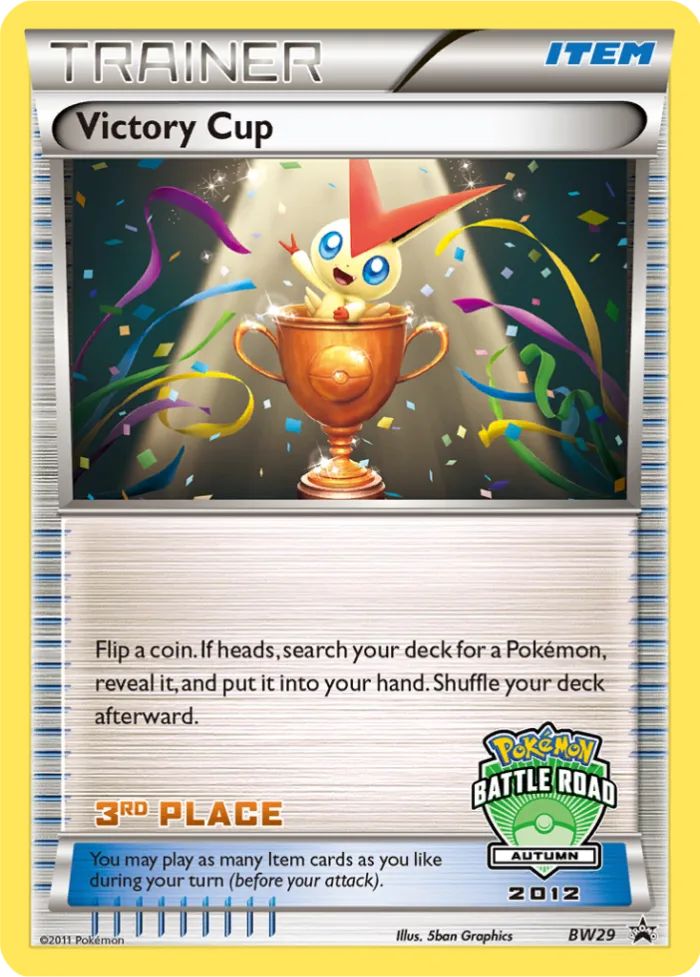 Victory Cup #BW29 BW Black Star Promos Pokemon card
