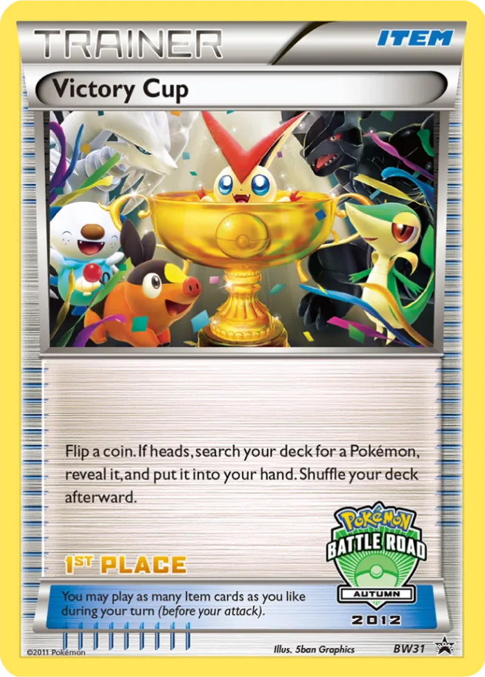 Victory Cup #BW31 BW Black Star Promos Pokemon card