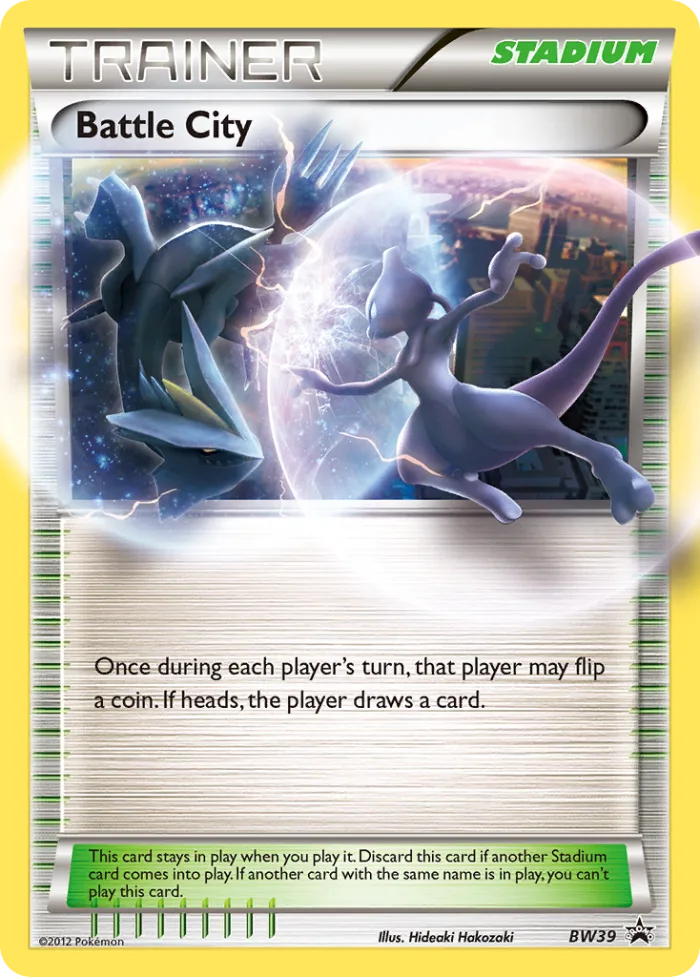 Battle City #BW39 BW Black Star Promos Pokemon card