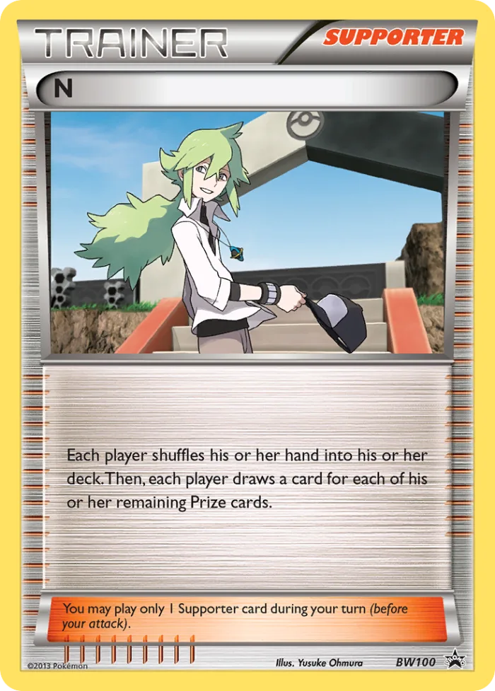 N #BW100 BW Black Star Promos Pokemon card