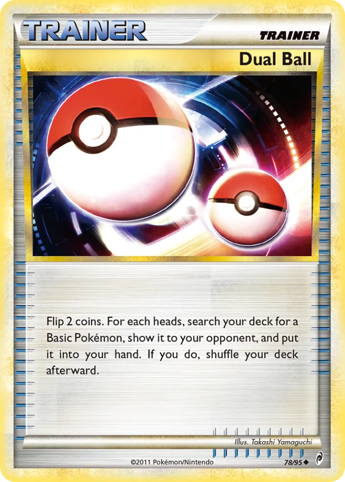 Dual Ball #78 Call of Legends Pokemon card