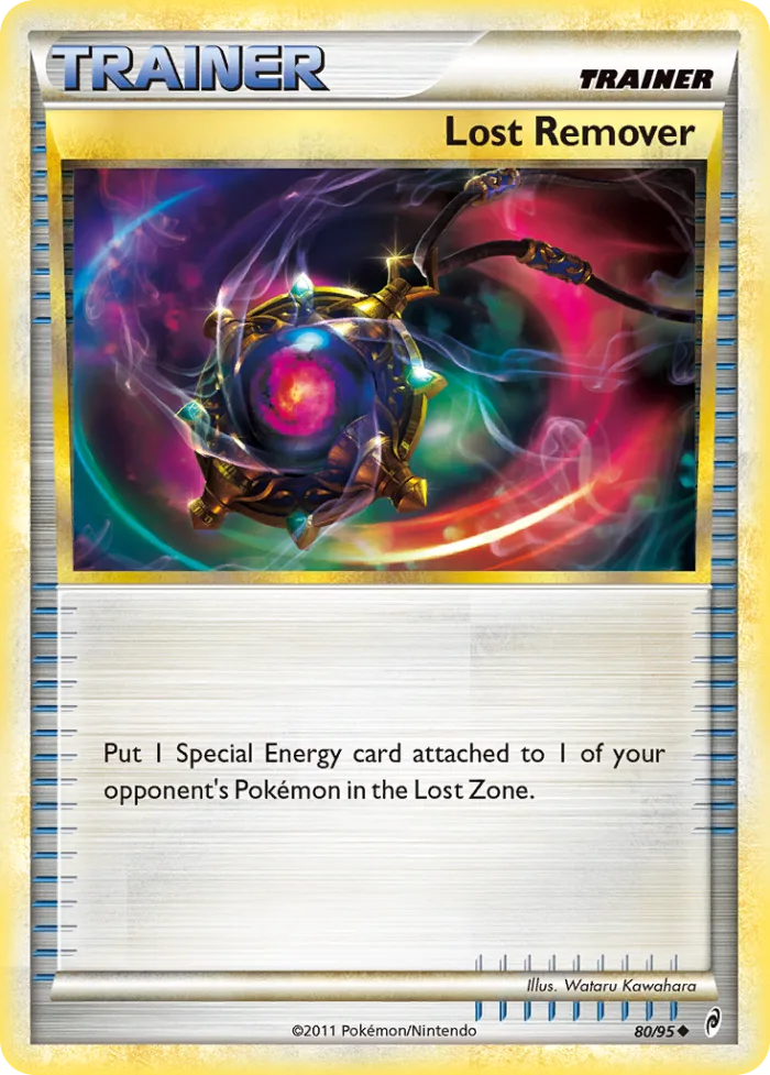Lost Remover #80 Call of Legends Pokemon card