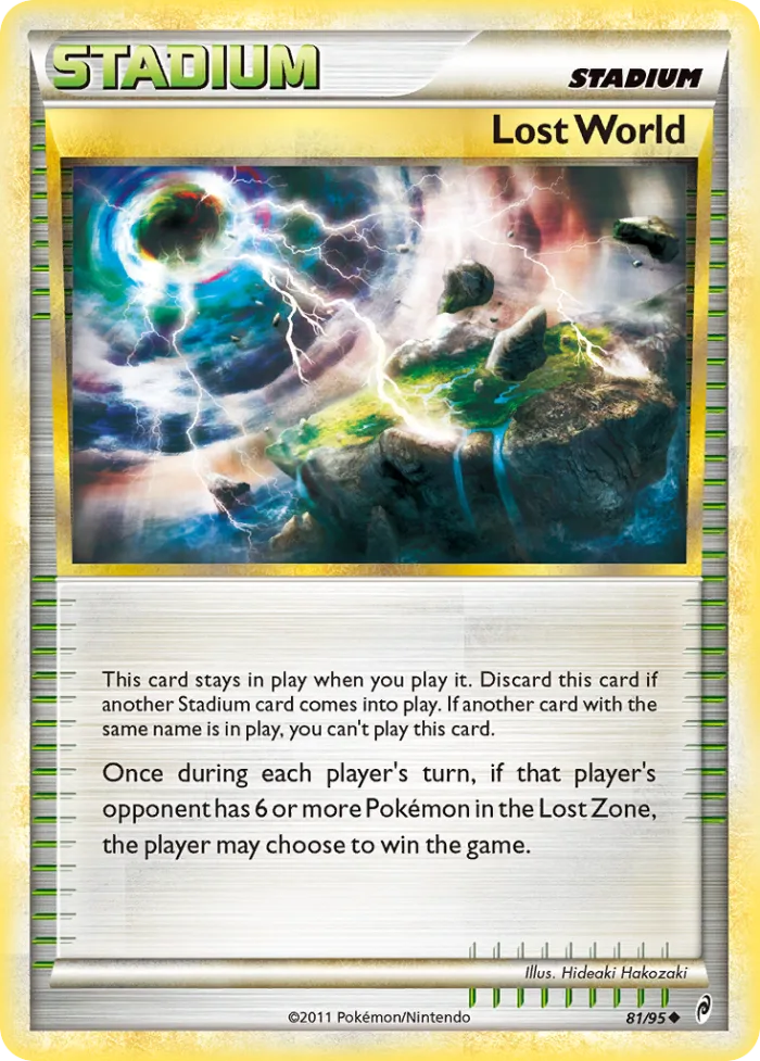 Lost World #81 Call of Legends Pokemon card