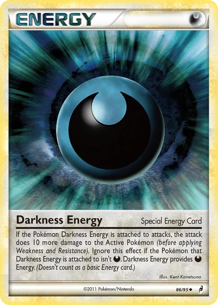 Darkness Energy #86 Call of Legends Pokemon card