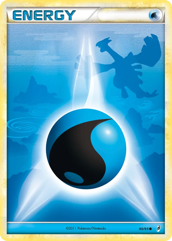Water Energy #90 Call of Legends Pokemon card