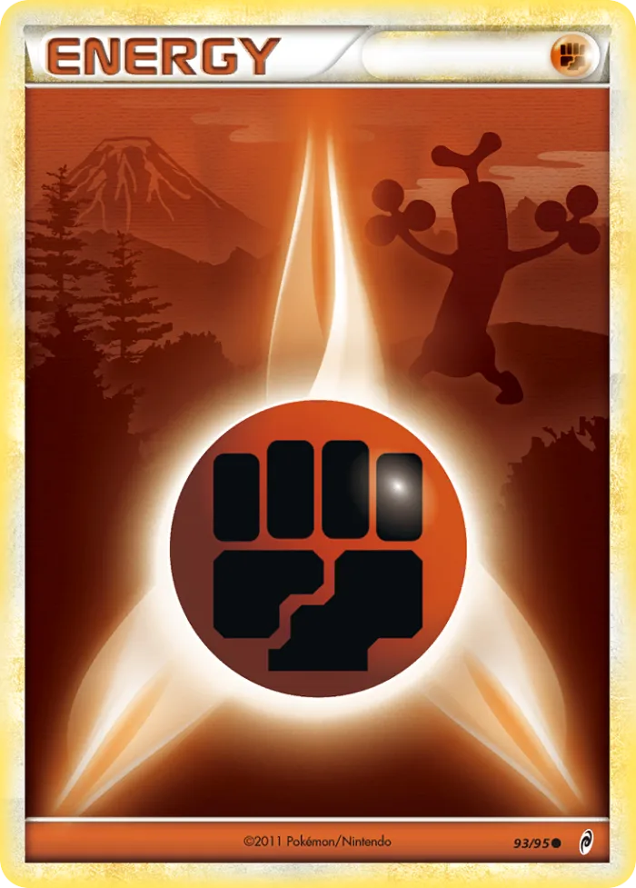 Fighting Energy #93 Call of Legends Pokemon card