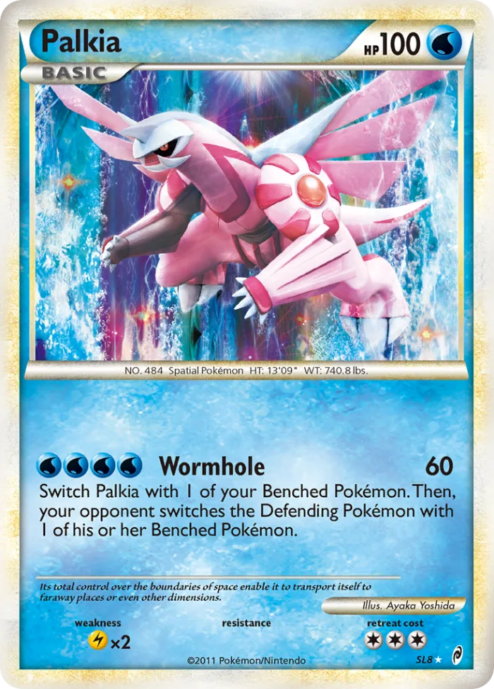 Palkia #SL8 Call of Legends Pokemon card