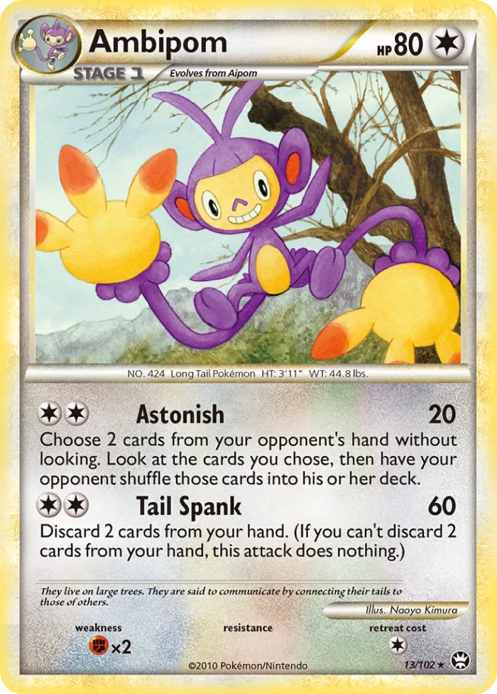 Ambipom HS—Triumphant card