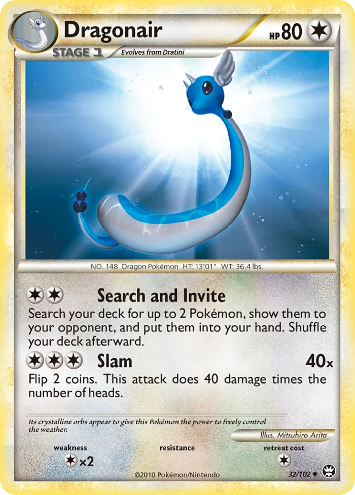 Dragonair HS—Triumphant card