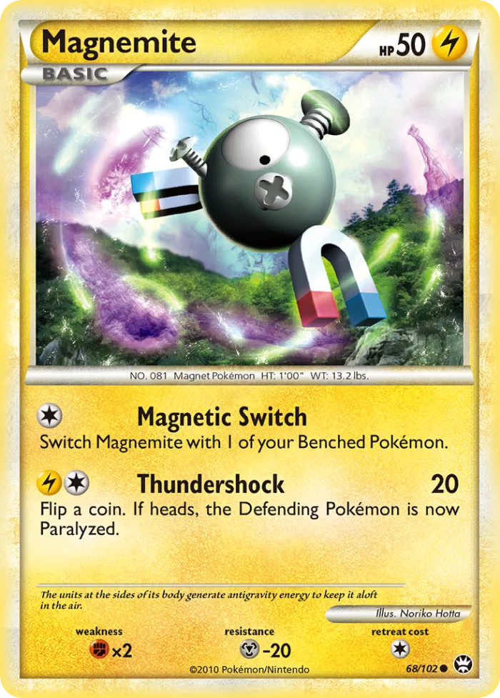 Magnemite HS—Triumphant card