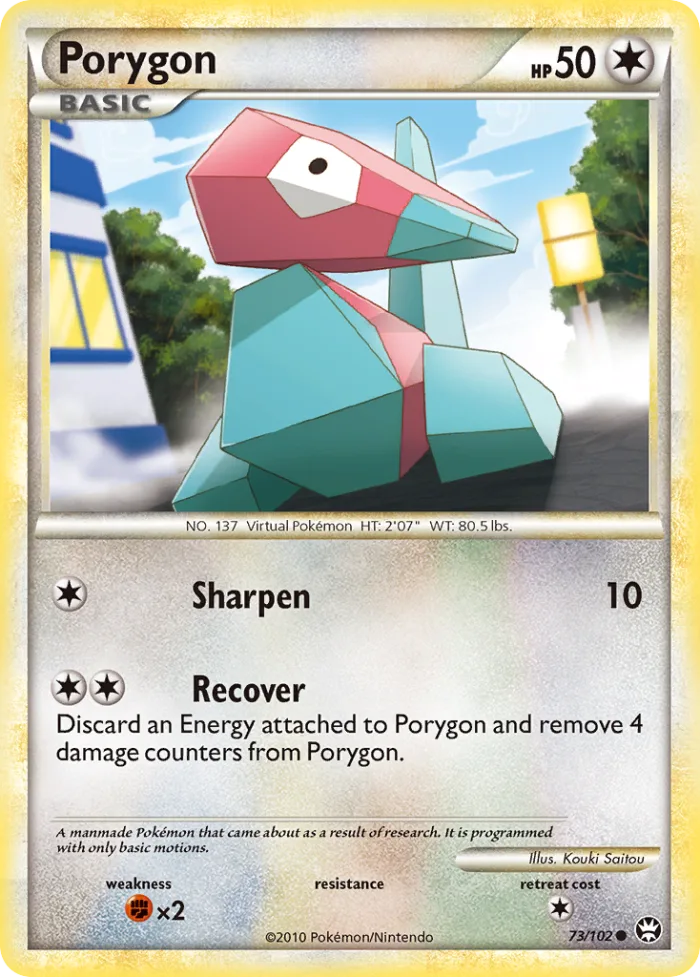 Porygon HS—Triumphant card