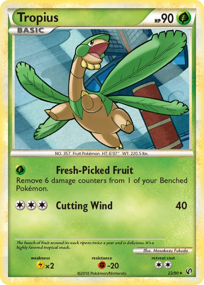 Tropius HS—Undaunted card