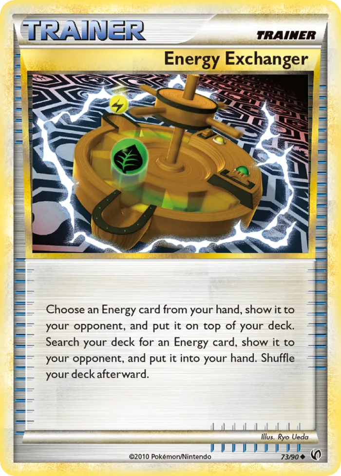 Energy Exchanger #73 HS—Undaunted Pokemon card