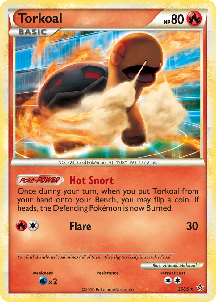 Torkoal HS—Unleashed card