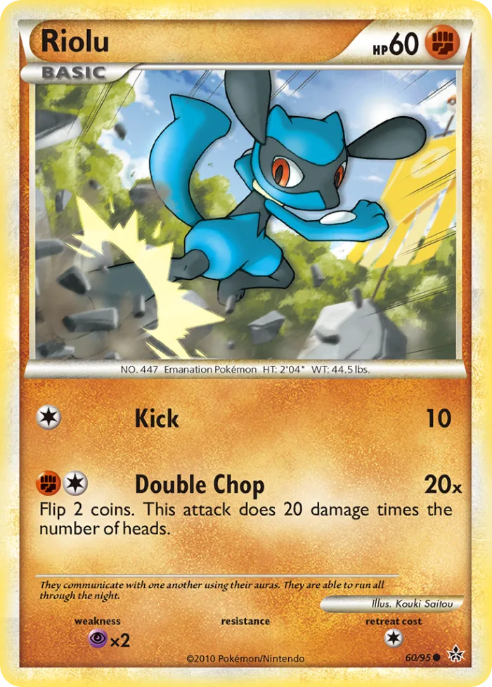 Riolu HS—Unleashed card