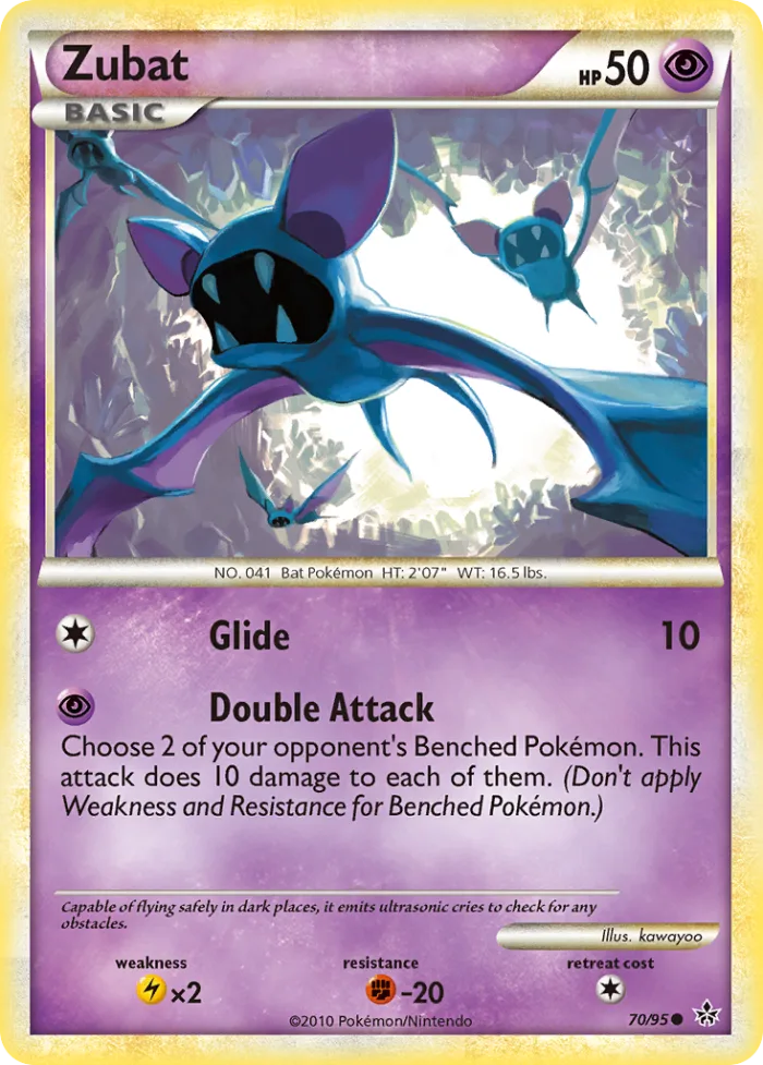 Zubat HS—Unleashed card
