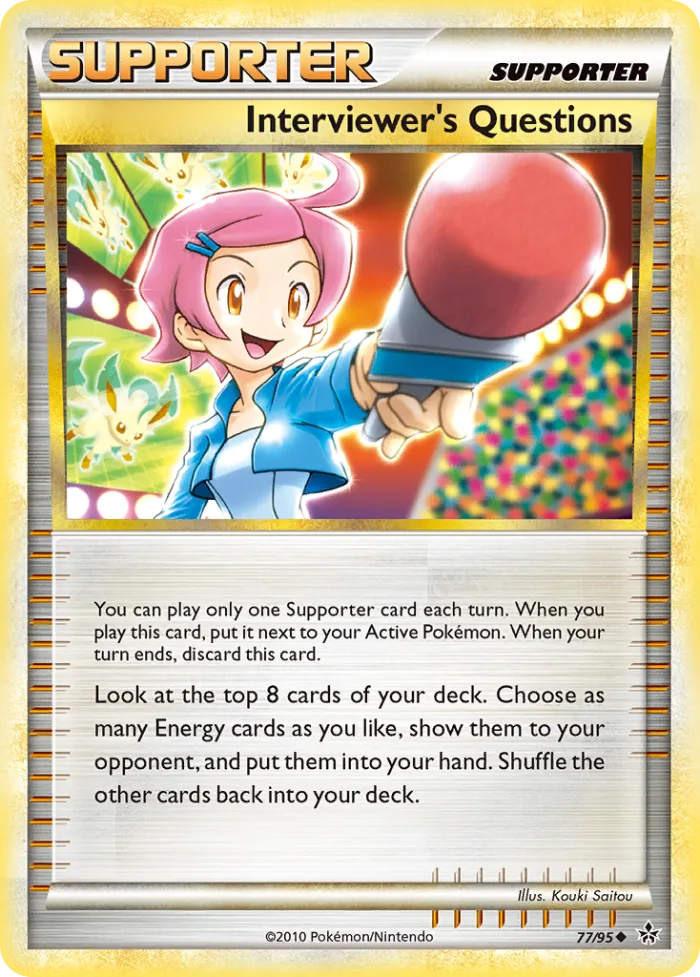 Interviewer's Questions HS—Unleashed card