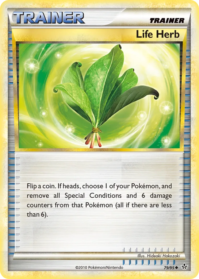 Life Herb #79 HS—Unleashed Pokemon card
