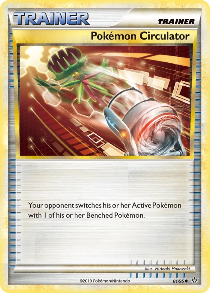 Pokémon Circulator #81 HS—Unleashed Pokemon card