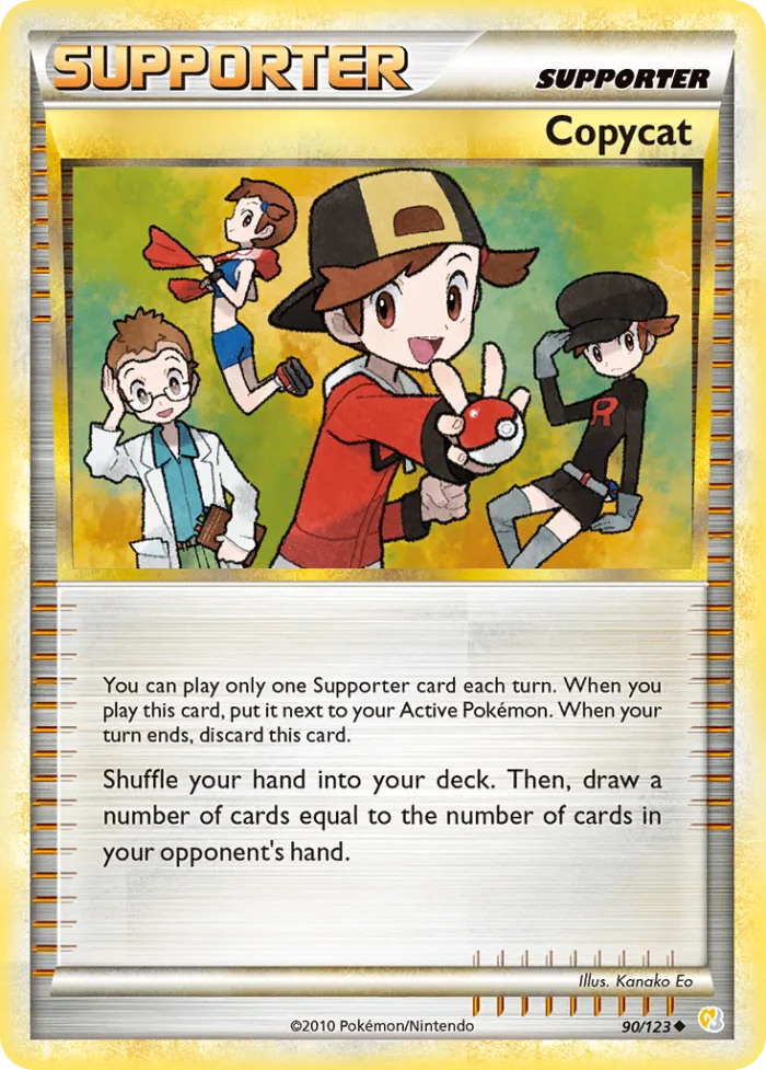 Copycat #90 HeartGold & SoulSilver Pokemon card