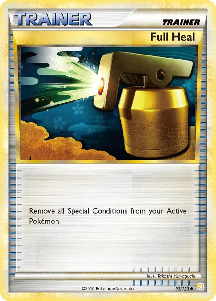 Full Heal #93 HeartGold & SoulSilver Pokemon card