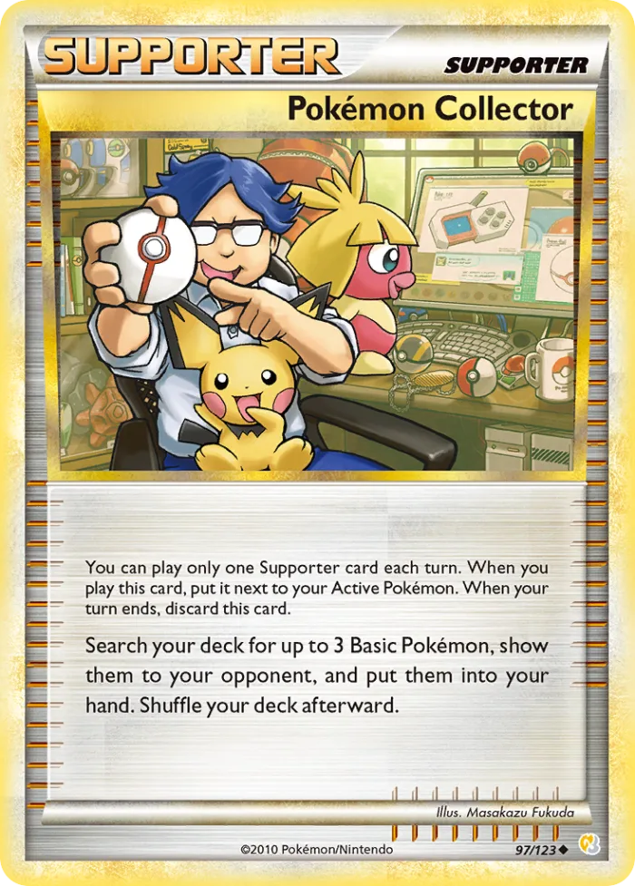 Pokémon Collector #97 HeartGold & SoulSilver Pokemon card