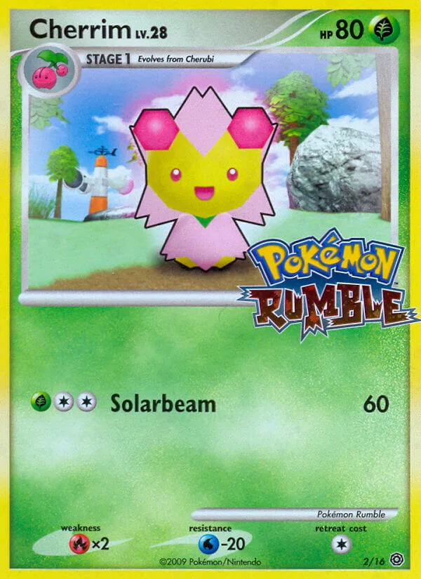 Cherrim #2 Pokémon Rumble Pokemon card