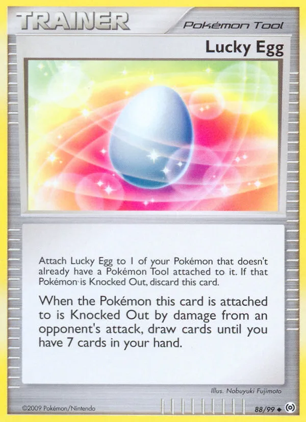 Lucky Egg #88 Arceus Pokemon card