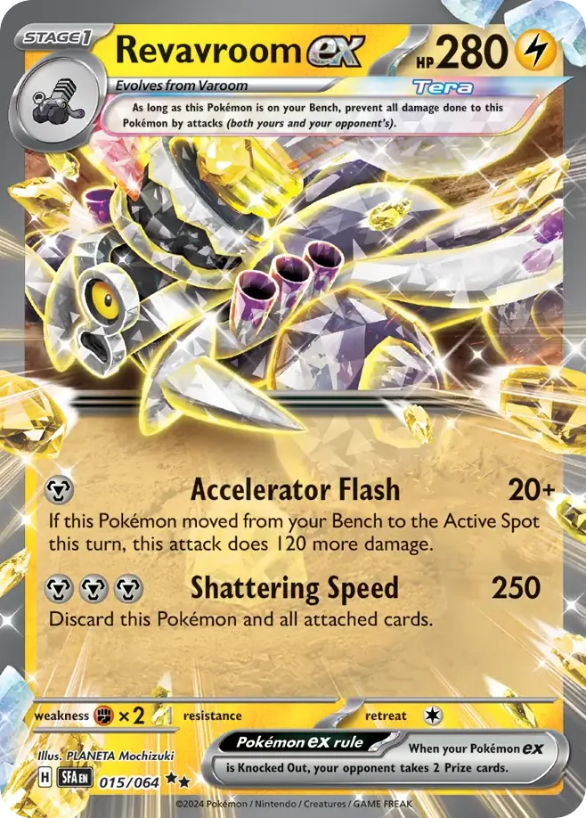 Revavroom ex #15 Shrouded Fable Pokemon card