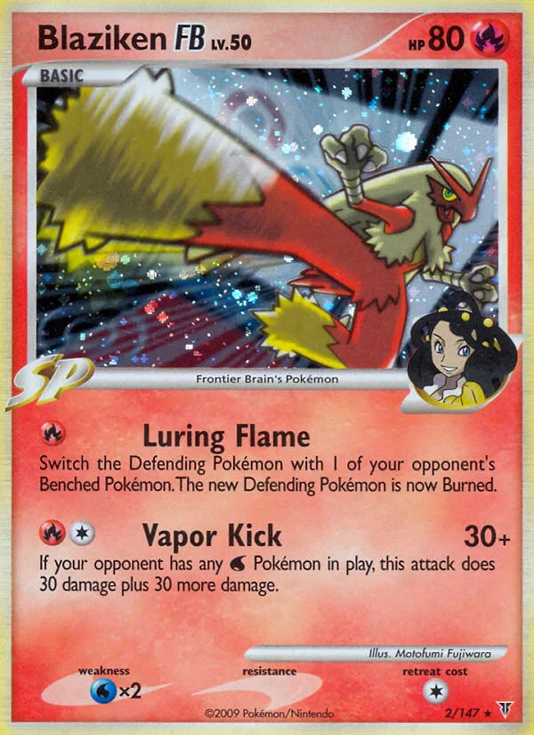 Blaziken FB #2 Supreme Victors Pokemon card
