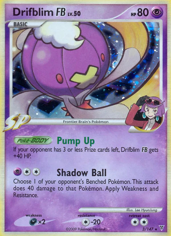 Drifblim FB #3 Supreme Victors Pokemon card