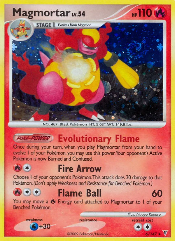 Magmortar #6 Supreme Victors Pokemon card