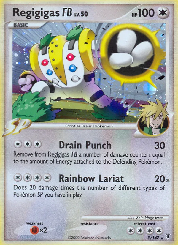 Regigigas FB #9 Supreme Victors Pokemon card