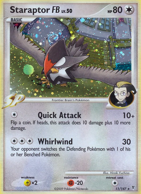 Staraptor FB #11 Supreme Victors Pokemon card