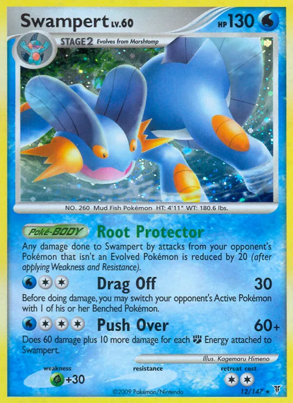 Swampert #12 Supreme Victors Pokemon card
