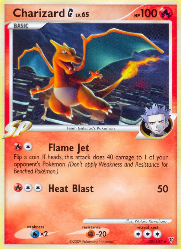 Charizard G #20 Supreme Victors Pokemon card