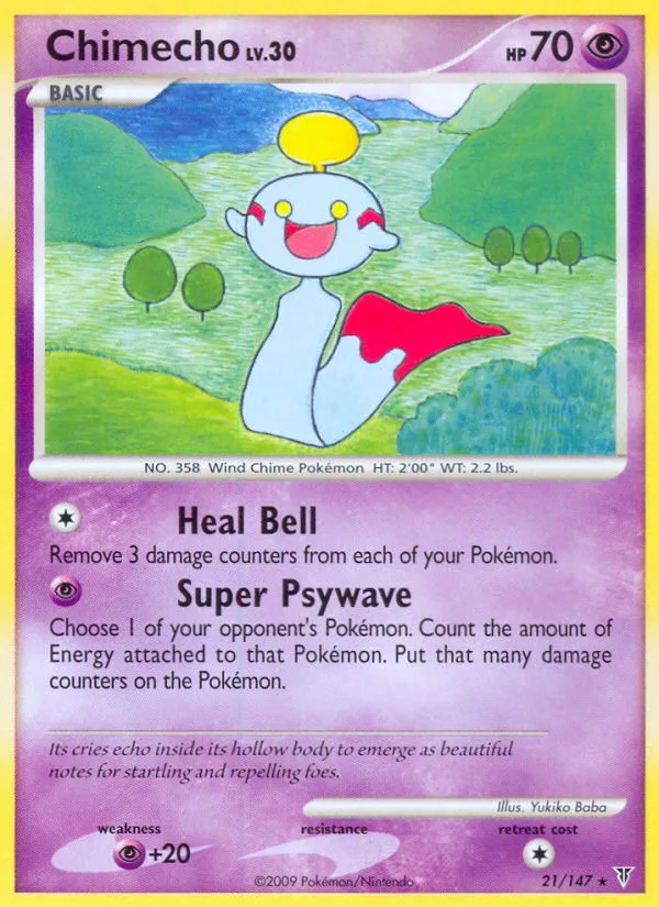 Chimecho #21 Supreme Victors Pokemon card