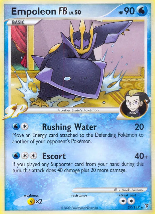 Empoleon FB #27 Supreme Victors Pokemon card