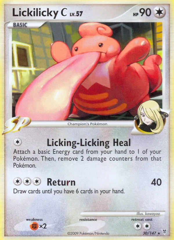 Lickilicky C #30 Supreme Victors Pokemon card