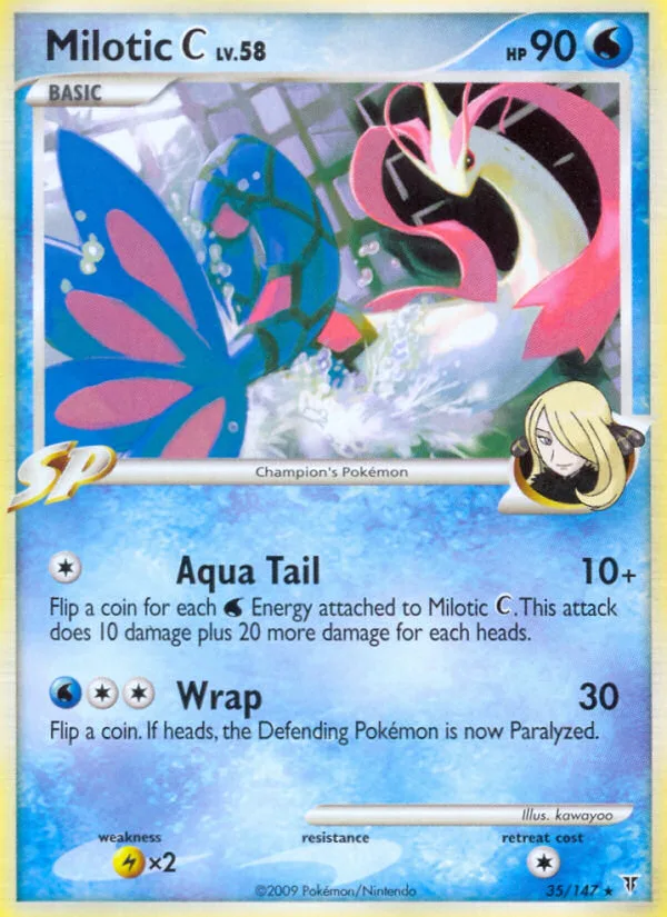 Milotic C #35 Supreme Victors Pokemon card