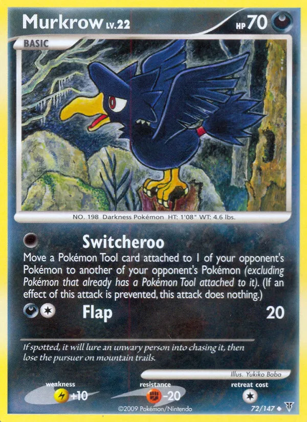 Murkrow #72 Supreme Victors Pokemon card