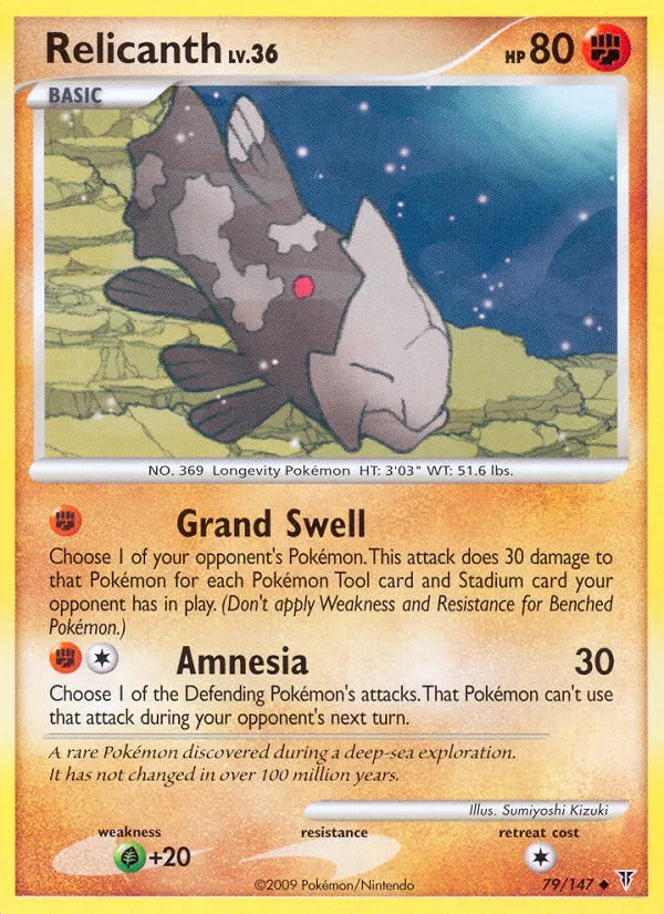 Relicanth #79 Supreme Victors Pokemon card