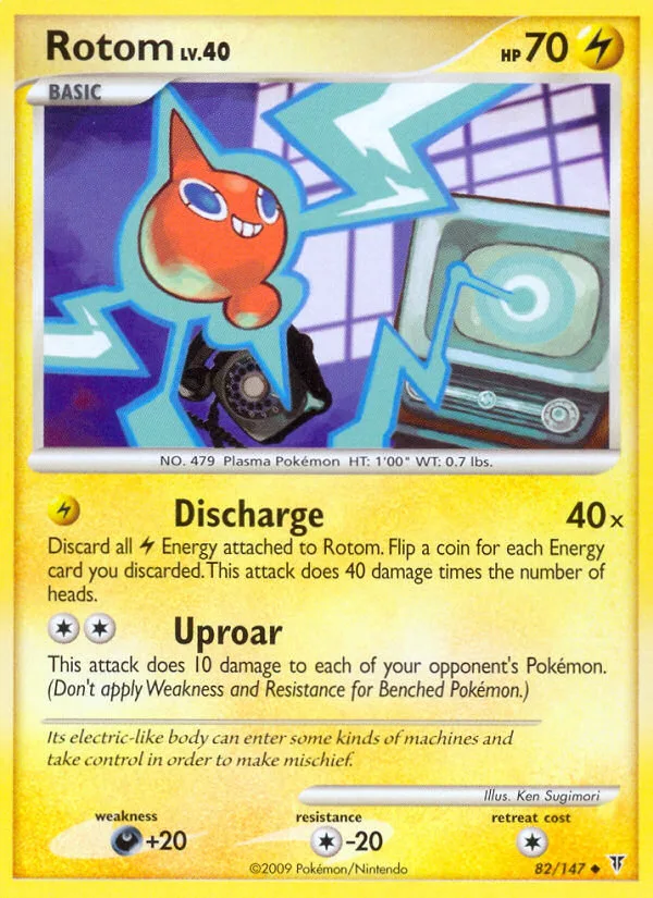 Rotom #82 Supreme Victors Pokemon card
