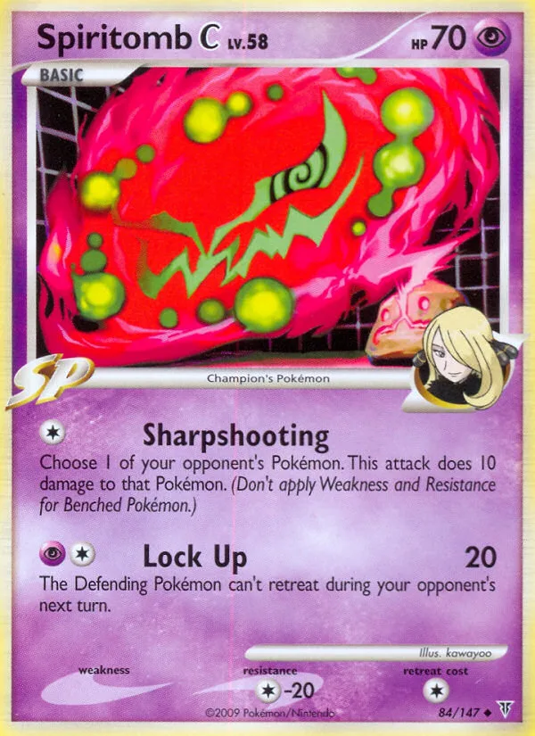 Spiritomb C #84 Supreme Victors Pokemon card