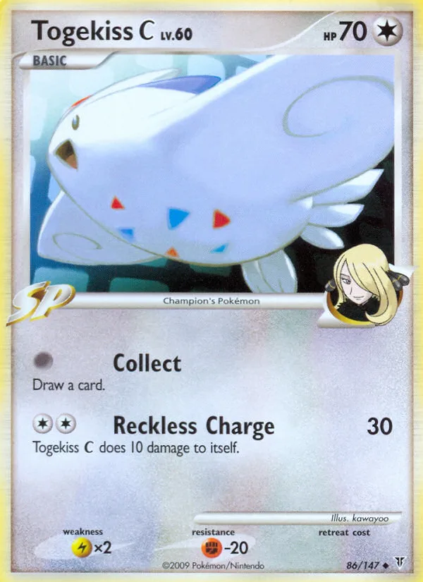 Togekiss C #86 Supreme Victors Pokemon card