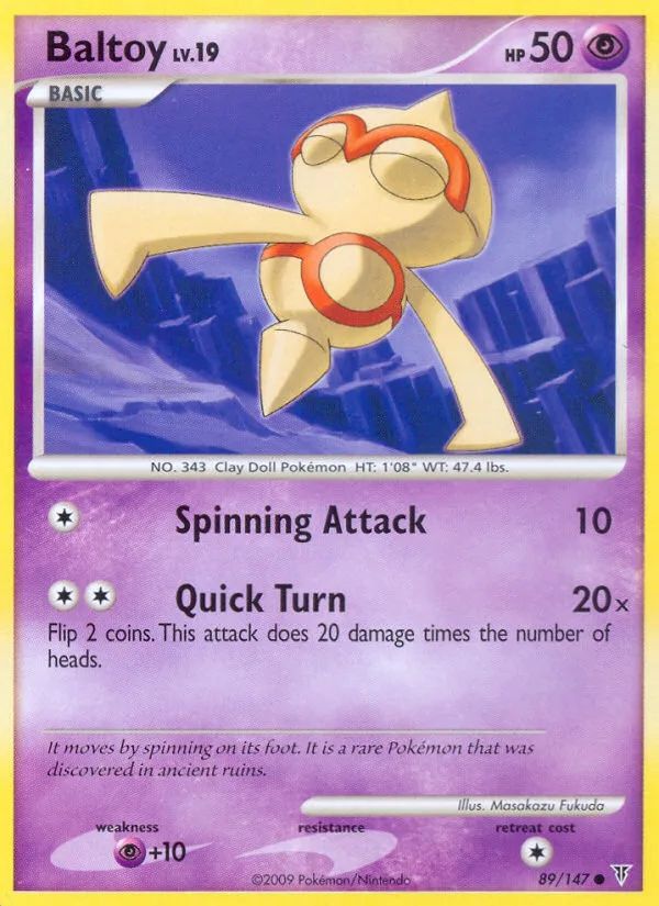 Baltoy #89 Supreme Victors Pokemon card