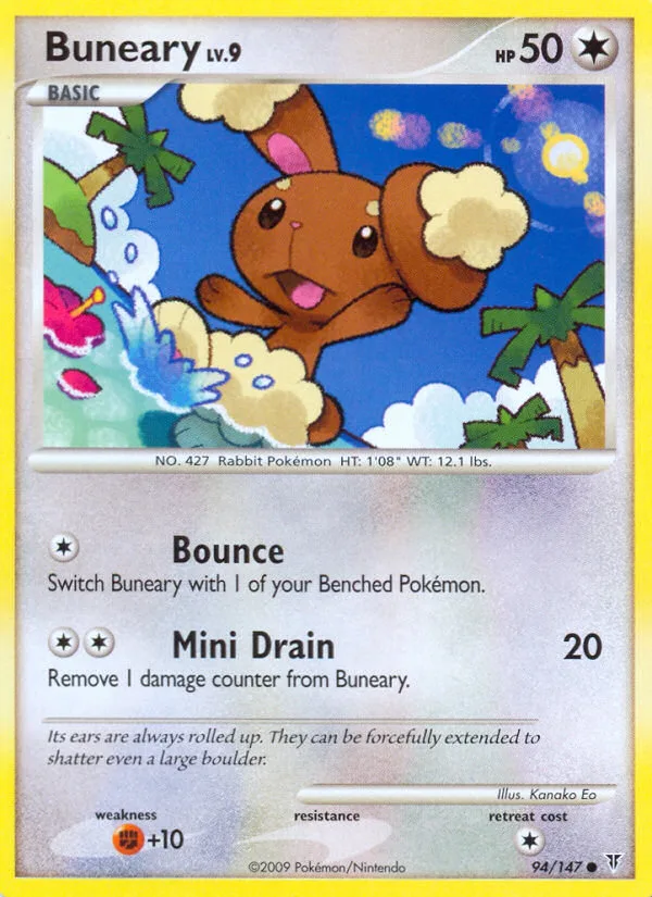 Buneary #94 Supreme Victors Pokemon card