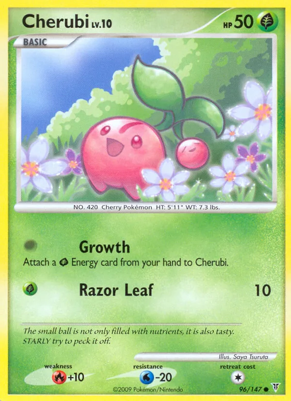 Cherubi #96 Supreme Victors Pokemon card